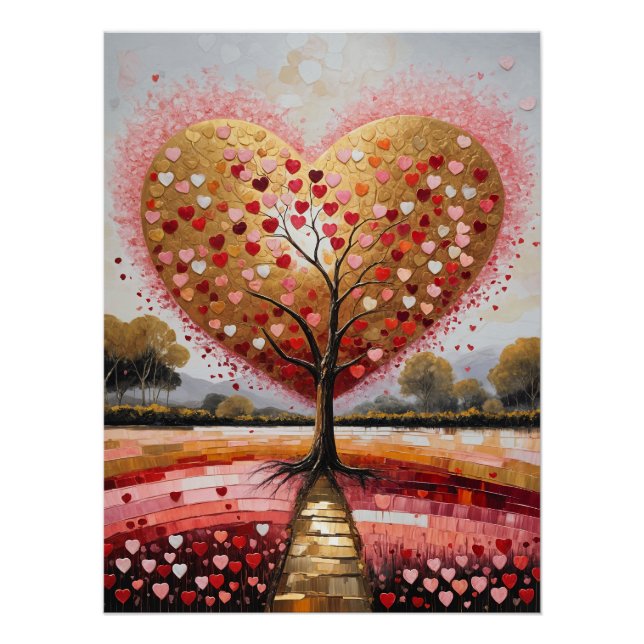 Póster Ruta al corazón (Anverso)