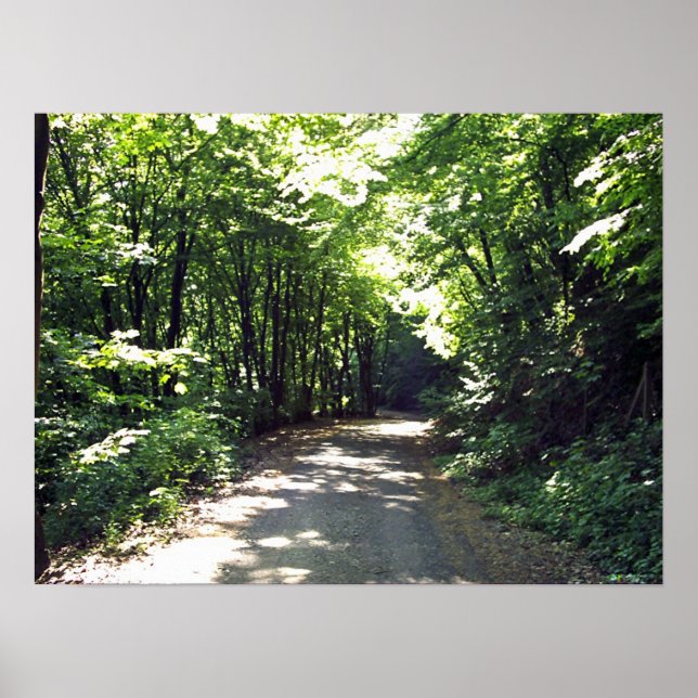 Póster Ruta al infinito (Frente)