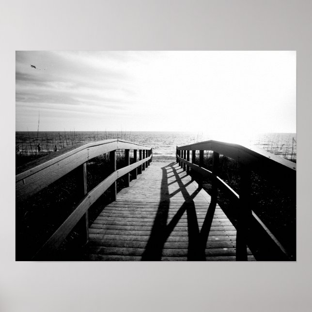 Póster Ruta al paso de una parrilla (Frente)