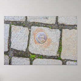 Póster Ruta de Coronación, Bratislava, Eslovaquia