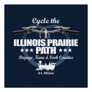 Póster Ruta de Illinois Prairie (H2)