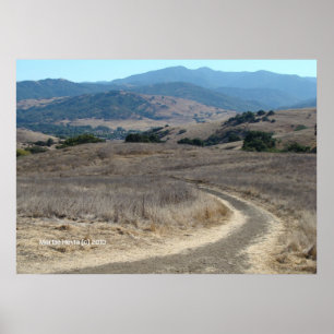 Póster Ruta de la montaña Almaden