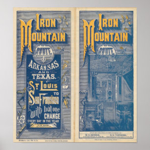 Póster Ruta de la montaña del hierro