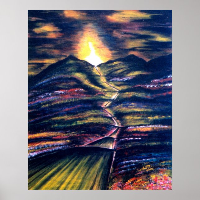 Póster Ruta de la vida (Frente)