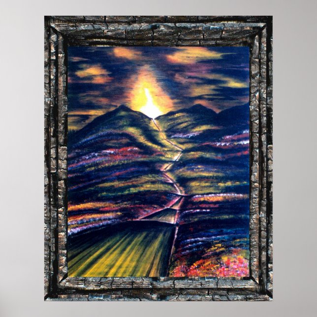 Póster Ruta de la vida (Frente)