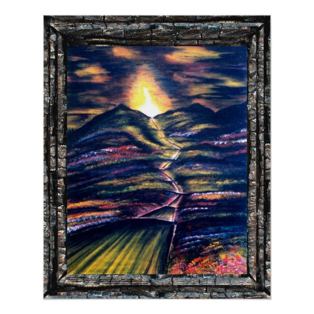 Póster Ruta de la vida (Anverso)