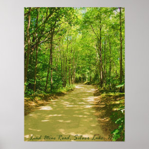 Póster Ruta de las minas de plomo