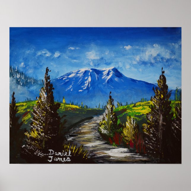 Póster Ruta de las Montañas (Frente)