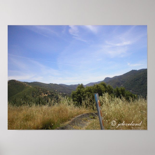 Póster Ruta de las Montañas (Frente)