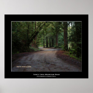 Póster "Ruta de las Montañas de Santa Cruz"
