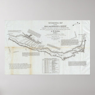 Póster Ruta de Misuri a Oregón 3