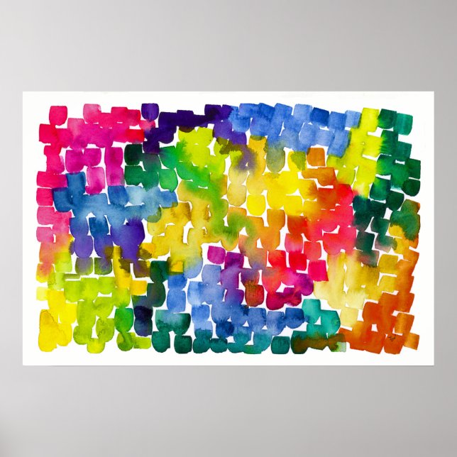 Póster Ruta del arco iris (Frente)