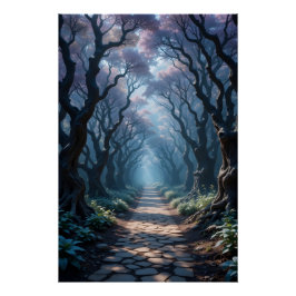 Póster Ruta del bosque encantada