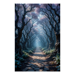 Póster Ruta del bosque encantada