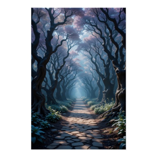 Póster Ruta del bosque encantada (Anverso)