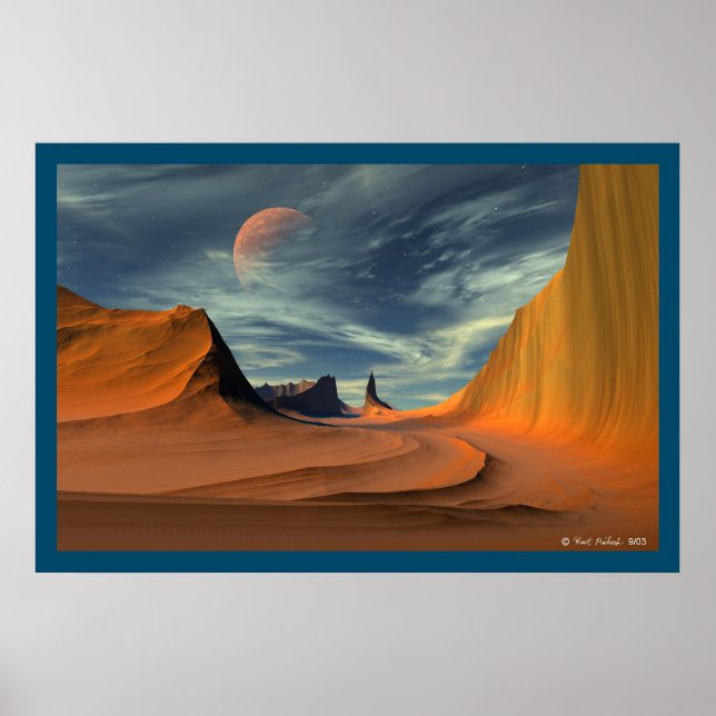 Póster Ruta del desierto (Frente)