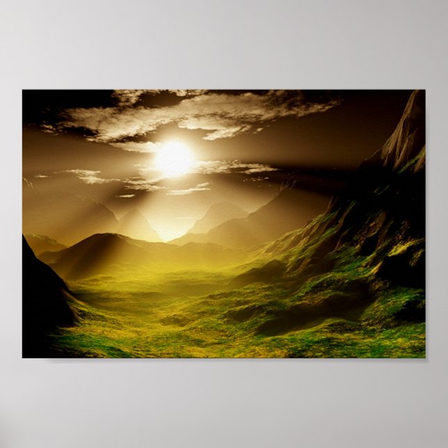 Póster Ruta del oro (Frente)