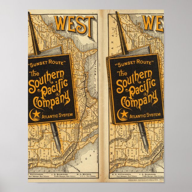 Póster Ruta del Sol (Frente)