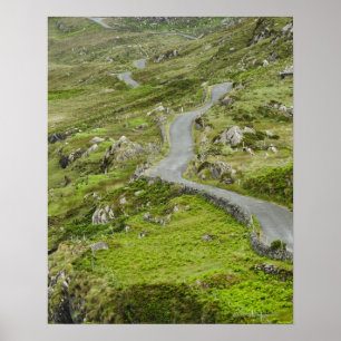 Póster Ruta entre Ballaghacahreen y Caherkeen.