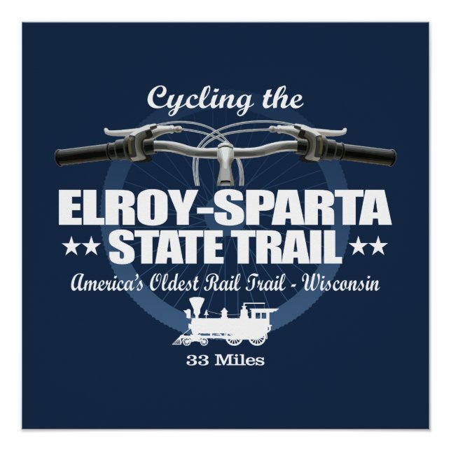Póster Ruta Estatal Elroy-Sparta (H2) (Anverso)