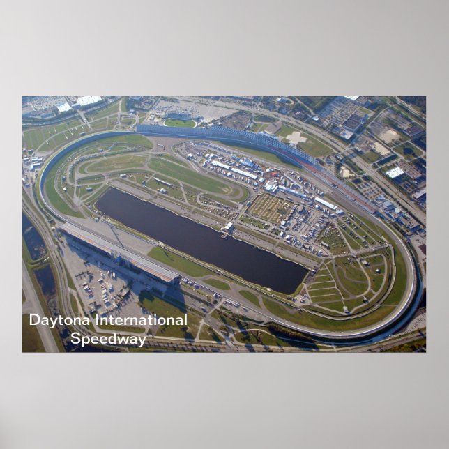 Póster Ruta internacional de Daytona (Frente)