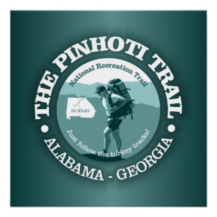 Póster Ruta Pinhoti