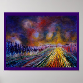 Póster Ruta púrpura