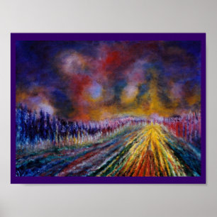 Póster Ruta púrpura