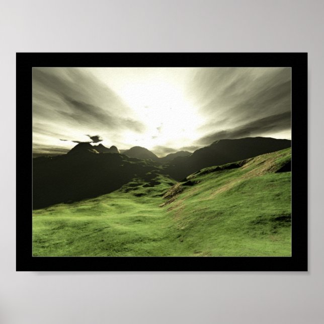 Póster Ruta verde (Frente)