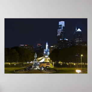 Póster Ruta verde de Ben Franklin