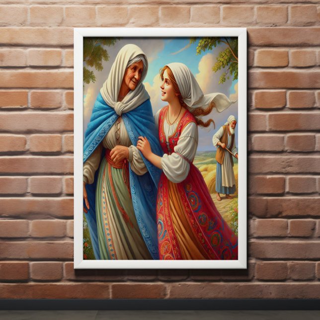 Póster Ruth 1 Compasión en un viaje compartido (Subido por el creador)