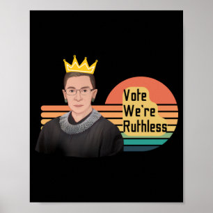 Póster Ruth Bader Ginsberg RBG
