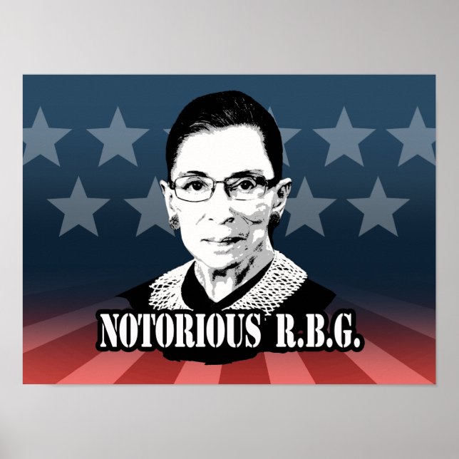 Póster Ruth Bader Ginsburg (Frente)