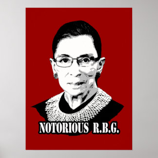 Póster Ruth Bader Ginsburg