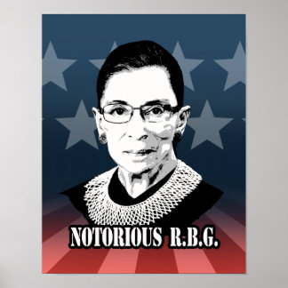 Póster Ruth Bader Ginsburg