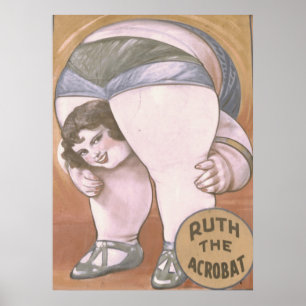 Póster Ruth el acróbata