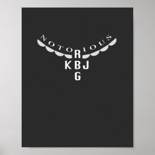 Póster Ruth Ginsburg y Ketanji Jackson Poster