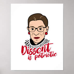 Póster Ruth - La disidencia es patriótica —