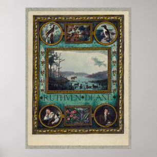 Póster Ruthven Deane, Sra. Frank S. Hatch Bookplate Birds