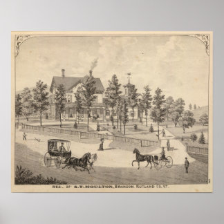 Póster Rutland en Vermont