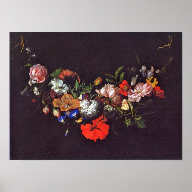Póster Ruysch - Guirnalda (Frente)