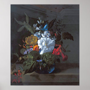 Póster Ruysch - Trompeta del Diablo, Cactus, Rama de Higo