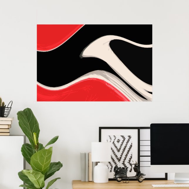Póster RWB Swipe (Oficina en casa)