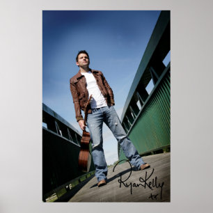 Póster Ryan Kelly Music - Poster - Bridge -"Signed"