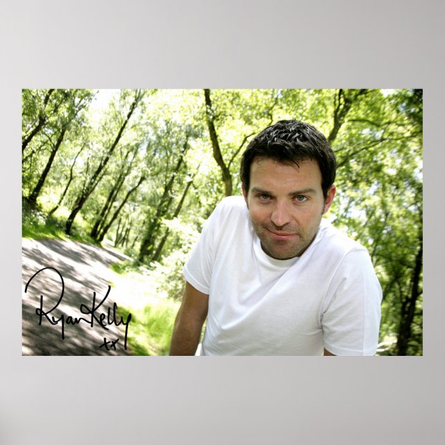 Póster Ryan Kelly Music - Poster "Signed" - Green Trees (Frente)