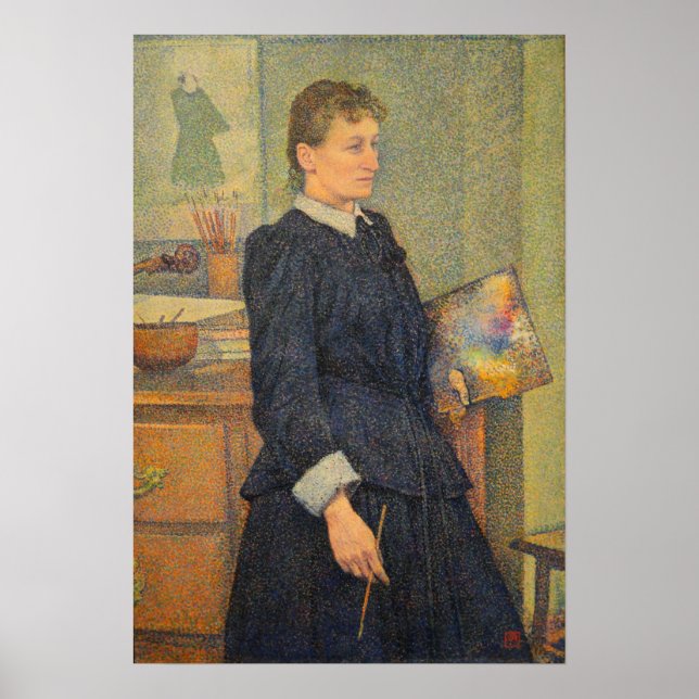 Póster Rysselberghe - Anna Boch 1889 (Frente)