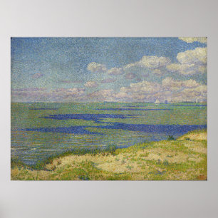 Póster Rysselberghe - Dunas De Cadzand 1893