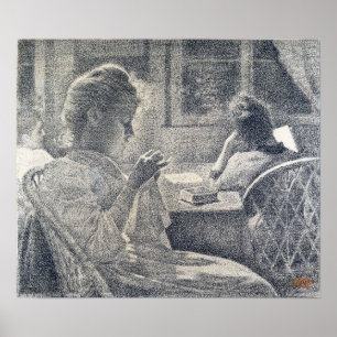 Póster Rysselberghe - Intimidad