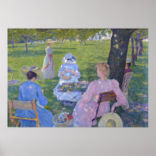 Póster Rysselberghe - Mujeres