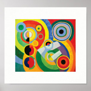 Póster Rythme Joie de Vivre de Roberto Delaunay
